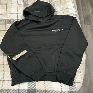 Essentials Jet Black Pullover